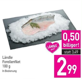Sutterlüty Ländle Forellenfilet 100 g In Bedienung Angebot
