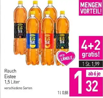 Sutterlüty Rauch Eistee 1,5 Liter verschiedene Sorten Angebot
