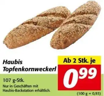 Nah&Frisch Haubis Topfenkornweckerl 107 g-Stk Angebot