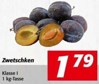Nah&Frisch Zwetschken Klasse I 1 kg-Tasse Angebot