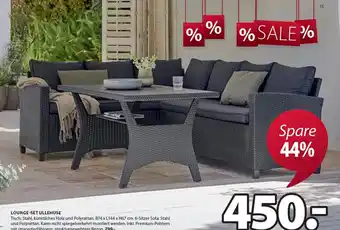 JYSK LOUNGE-SET ULLEHUSE B74 x L144 x H67 cm Angebot