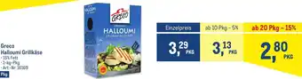 Metro Greco Halloumi Grillkäse • 15% Fett • 1-kg-Pkg Angebot