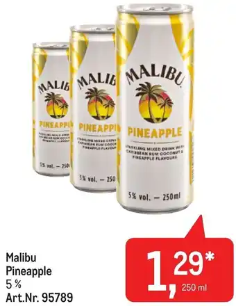 Metro Malibu Pineapple 5% Art.Nr. 95789 250 ml Angebot