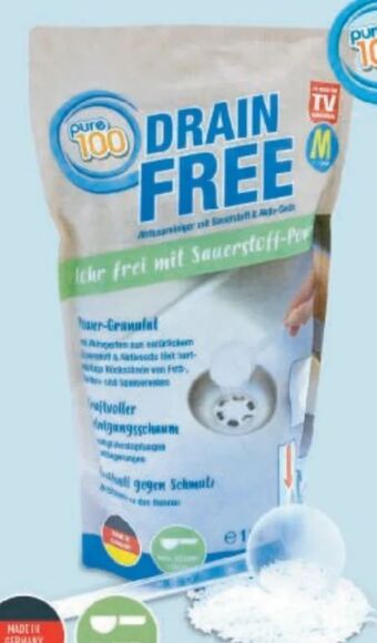 Metro Pure100 drain free abflussreiniger Angebot