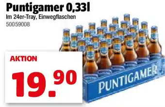 Liebmarkt Puntigamer 0,33L Im 24er-Tray, Einwegflaschen Angebot