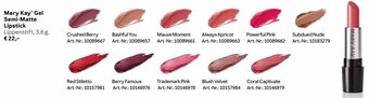 Mary Kay Mary Kay® Gel Semi-Matte Lipstick Lippenstift, 3,6 g, Angebot