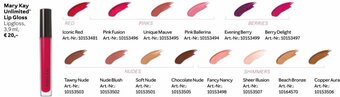 Mary Kay Mary Kay Unlimited Lip Gloss Lipgloss, 3,9 ml Angebot