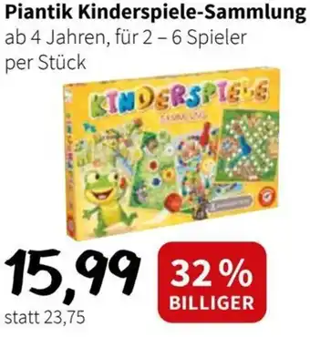 Der Grissemann Piantik Kinderspiele-Sammlung ab 4 Jahren, für 2 - 6 Spieler per Stück Angebot