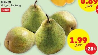 PENNY BIRNEN Kl. I, pro Packung 1 Kilo Angebot