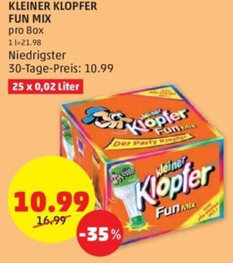 PENNY KLEINER KLOPFER FUN MIX pro Box Angebot