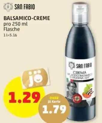 PENNY SF SAN FABIO BALSAMICO-CREME pro 250 ml Angebot