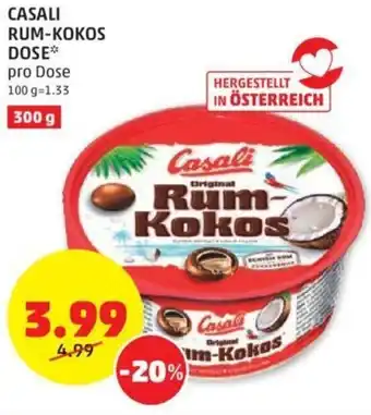PENNY CASALI RUM-KOKOS DOSE* pro Dos Angebot