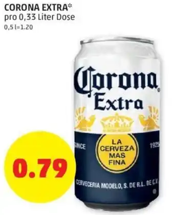 PENNY CORONA EXTRA* pro 0,33 Liter Dose Angebot