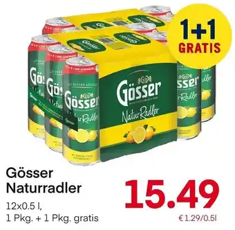MPreis Gösser Naturradler 12x0.5 L Angebot