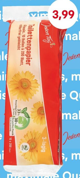 MPreis Jeden Tag & Toilettenpapier Angebot