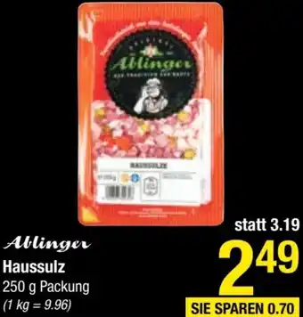 Maximarkt Ablinger Haussulz 250 g Packung Angebot