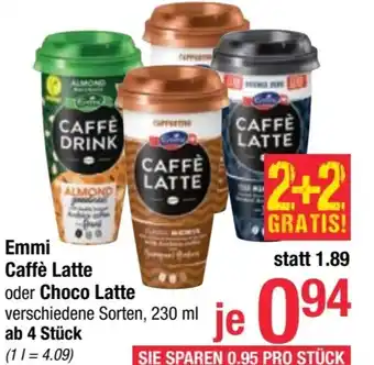Maximarkt Emmi Caffè Latte oder Choco Latte 230 ml Angebot