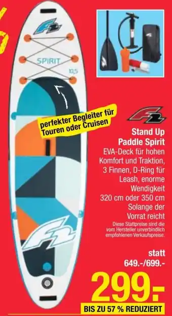 Maximarkt Stand Up Paddle Spirit Angebot