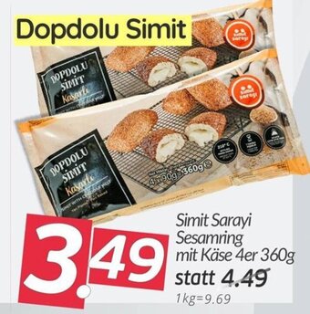 ETSAN Simit Sarayi Sesamring mit Käse 4er 360g Angebot