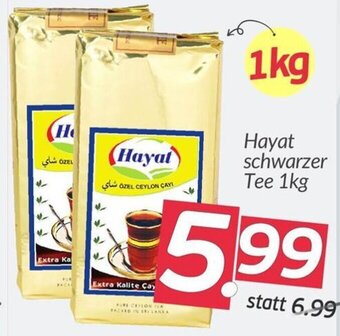 ETSAN Hayat schwarzer Tee 1kg Angebot