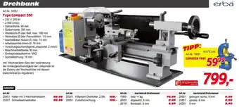 Zgonc erba Drehbank Type Compact 300 Angebot