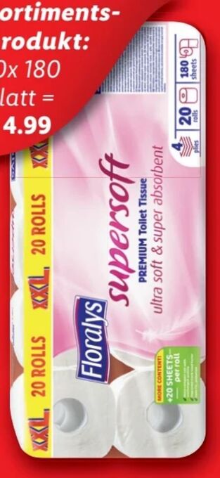 Lidl Toilettenpapier Angebot
