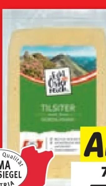Lidl Käse tilsiter Angebot