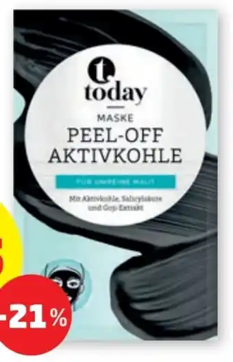 PENNY Aktivkohle peel-off maske Angebot