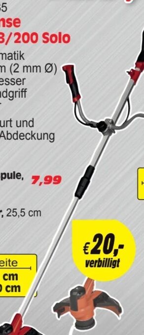 Zgonc Akku-sense agillo 18/200 solo Angebot