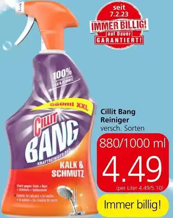Spar Cillit Bang Reiniger versch. Sorten 880/1000 ml Angebot