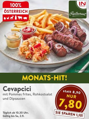 Interspar Cevapcici Angebot