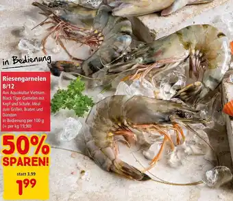 Interspar Riesengarnelen In Bedienung per 100 g Angebot