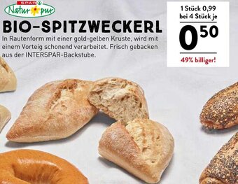 Interspar BIO-SPITZWECKERL Angebot