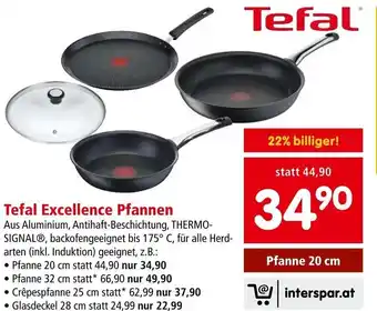 Interspar Tefal Excellence Pfannen • Pfanne 20 cm Angebot