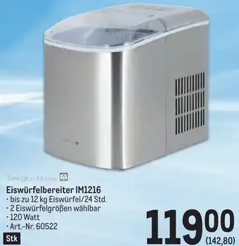 Metro Tarrington House n Eiswürfelbereiter IM1216 Angebot