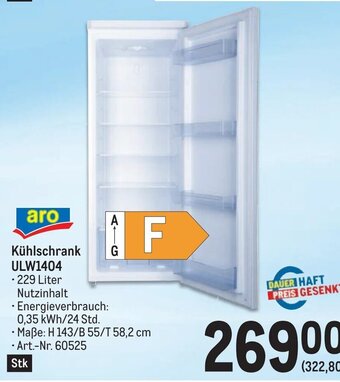 Metro Kühlschrank ULW1404 Angebot
