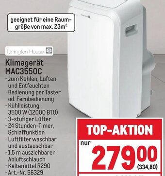 Metro Tarrington House Klimagerät MAC3550C Angebot