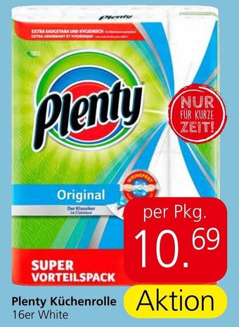 Eurospar Plenty Küchenrolle 16er White Angebot