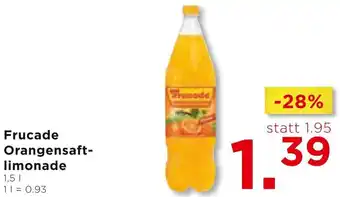 Unimarkt Frucade Orangensaft-limonade 0,5 l Angebot
