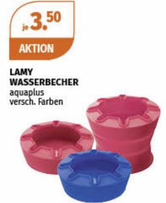 Müller LAMY WASSERBECHER aquaplus versch. Farben Angebot