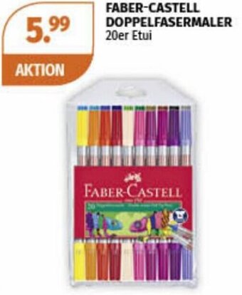 Müller FABER-CASTELL DOPPELFASERMALER 20er Etui Angebot