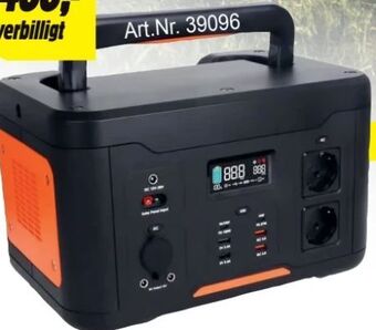 Zgonc Mobile powerstation xl 569wh Angebot