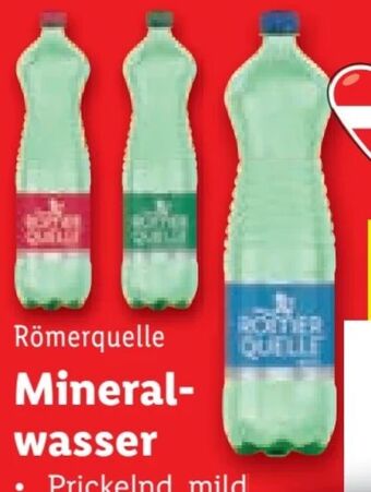 Lidl Mineralwasser Angebot