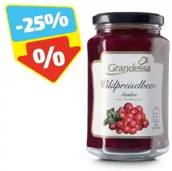Hofer Grandessa preiselbeerauslese, 400 g Angebot
