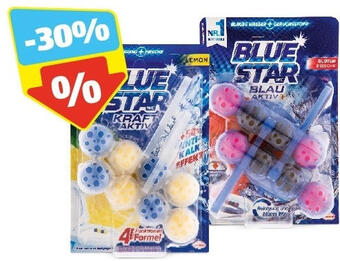 Hofer Blue star wc-beckensteine, 2 x 50 g Angebot