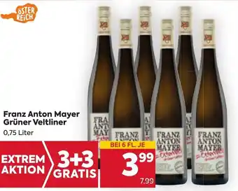 Billa Franz Anton Mayer Grüner Veltliner 0,75 Liter Angebot