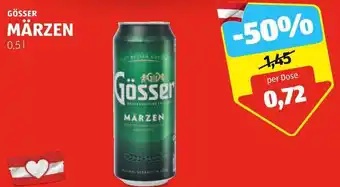 Hofer GÖSSER Gösser 0,5 l Angebot