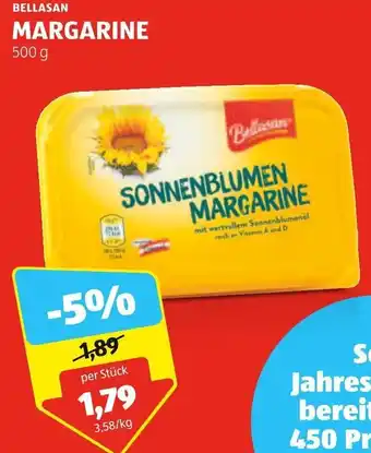 Hofer BELLASAN MARGARINE 500 g Angebot