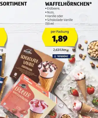Hofer WAFFELHÖRNCHEN* 720 ml Angebot
