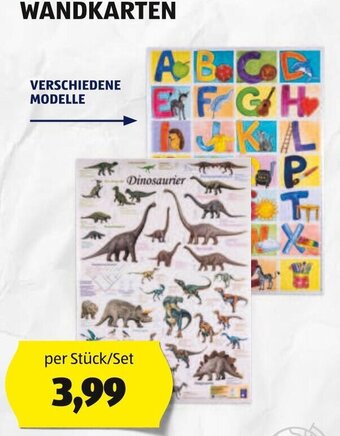 Hofer WANDKARTEN per Stück/Set Angebot